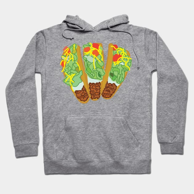 taco Hoodie by courtneylgraben